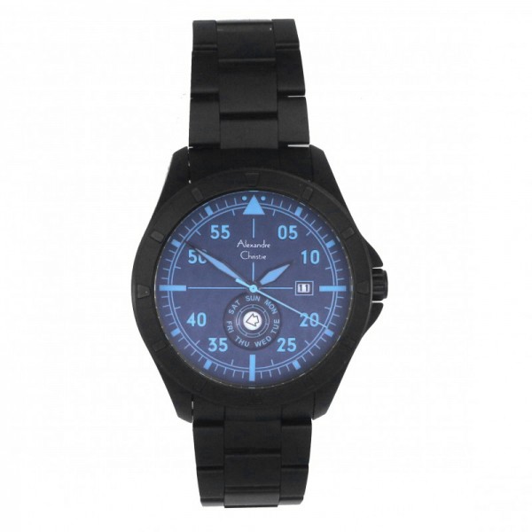 Alexandre Christie AC 6537 Black Blue MEBIPBU